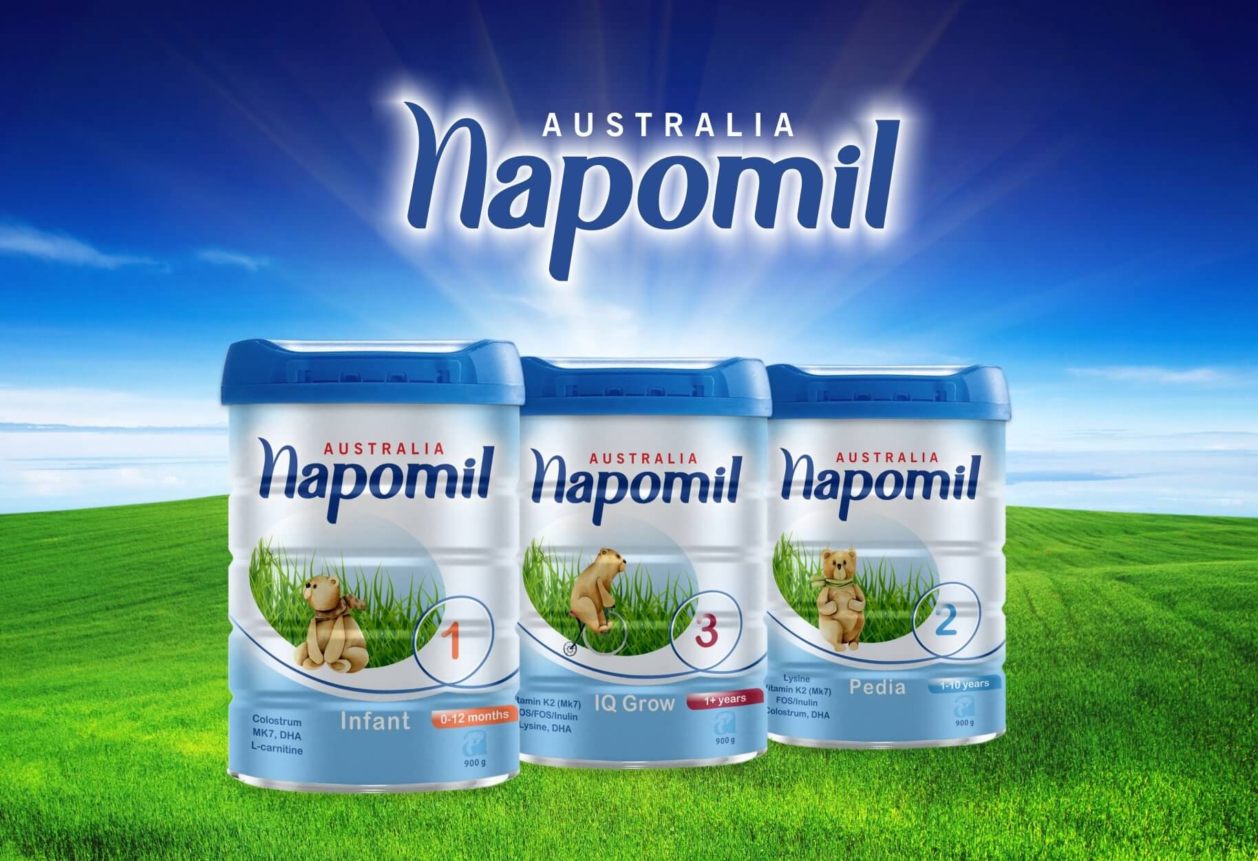 Banner Sữa Napomil Australia