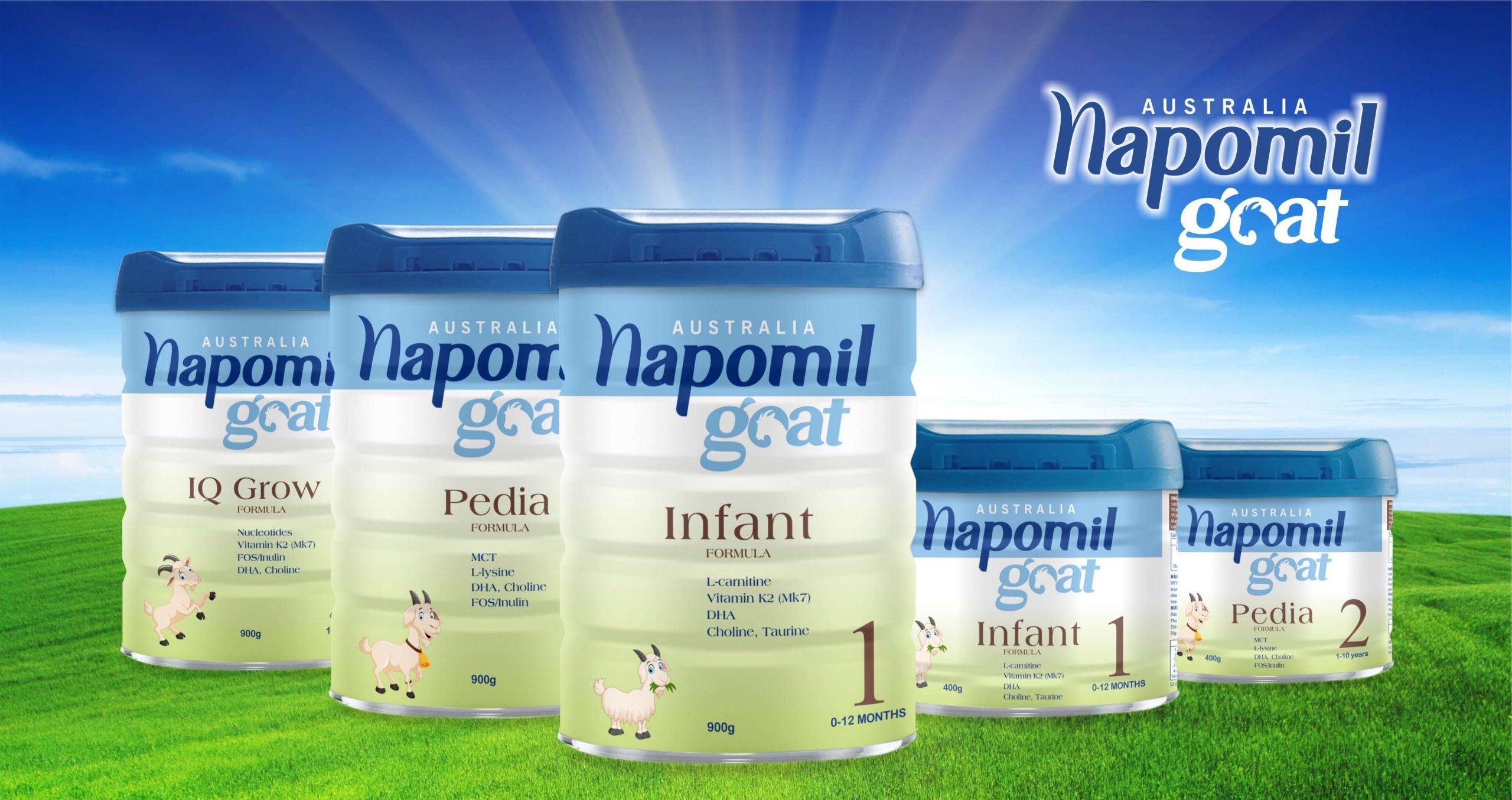 - Napomil Goat Pedia - 400g - Napomil